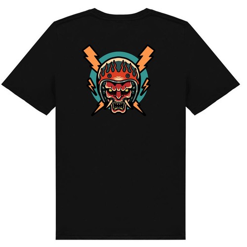 Japanese oni bike rider - japanese,