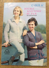 Patons Vintage Knitting Pattern C-1101 Ladies Jackets DK Wool Orig 1960s P & B ✨