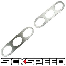 2 PC POLISHED ALUMINUM REAR