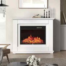 39" Electric Fireplace LED