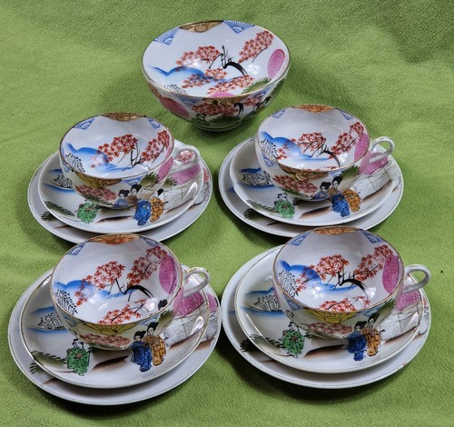 Vintage tea set from - tea, japan