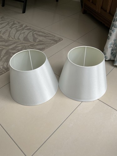 Two lampshades new and unused - two,