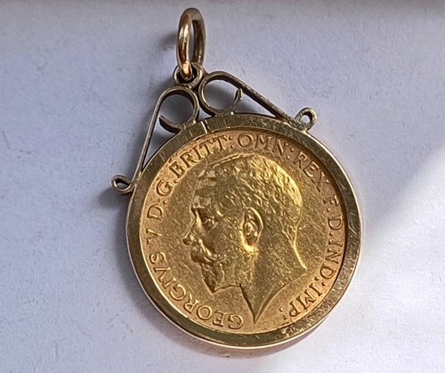 Gold half sovereign - ct,
