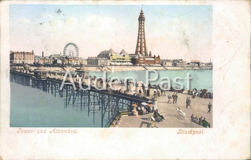 Blackpool tower and alhambra - tower,