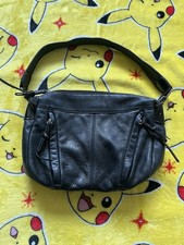 Tula Women’s Small Black Handbag Shoulder Bag Zip Closure