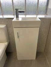 Lecico Cloakroom Unit & Basin 400mm