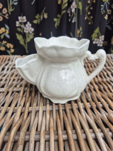 Vintage white porcelain - white,