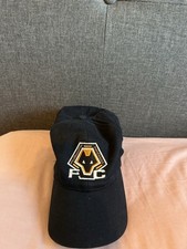 Wolverhampton Wanderers FC Cap, 1990’s Workwear. Black and Gold.