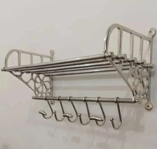 Home décor silver rack train - décor,