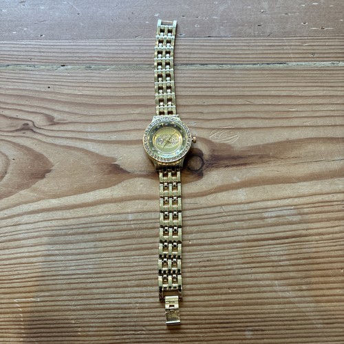 Ladies gold colour bling - ladies, wrist