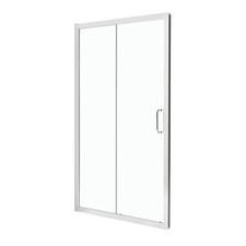 BRAND NEW !!! BATHSTORE ATLAS 1200 SLIDING CHROME ENCLOSURE NOW £185.. RRP. £499