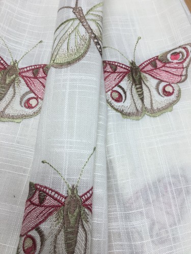 Butterfly embroidered vintage - embroidered,