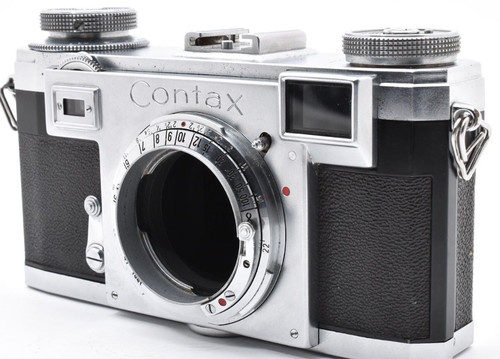 Contax iia color dial - contax, 2a