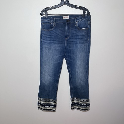 Driftwood embroidered jeans - embroidered,