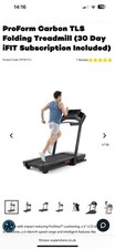 ProForm Pro Carbon TL Folding Treadmill Home Cardio Running Machine RRP £1000
