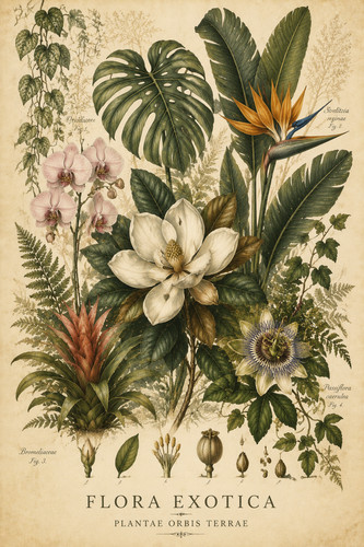 Botanical wall art - botanical,