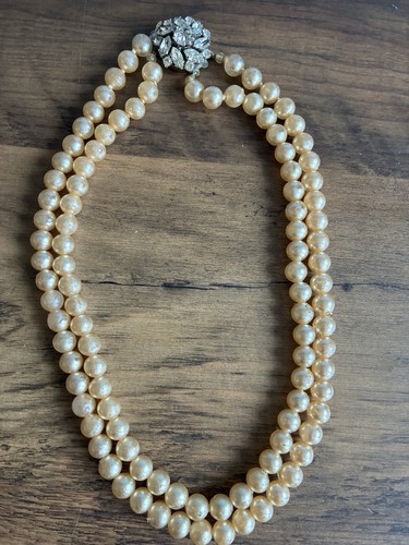 Antique faux pearl - faux,