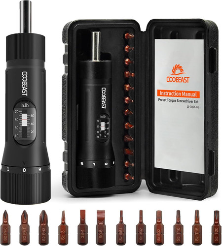 13pcs torque screwdriver set - torque,