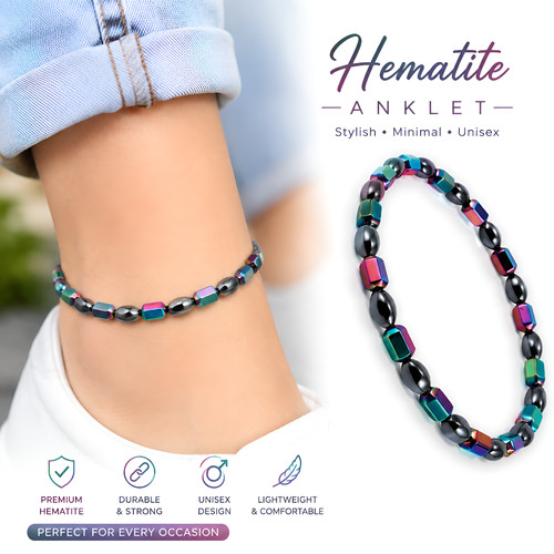 Magnetic hematite ankle - magnetic,