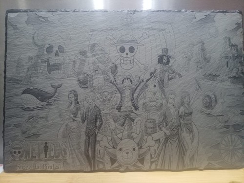 One piece slate placemat 30cm - placemat,