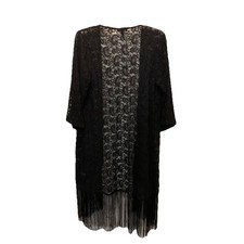 Torrid Lace Duster Black Sz