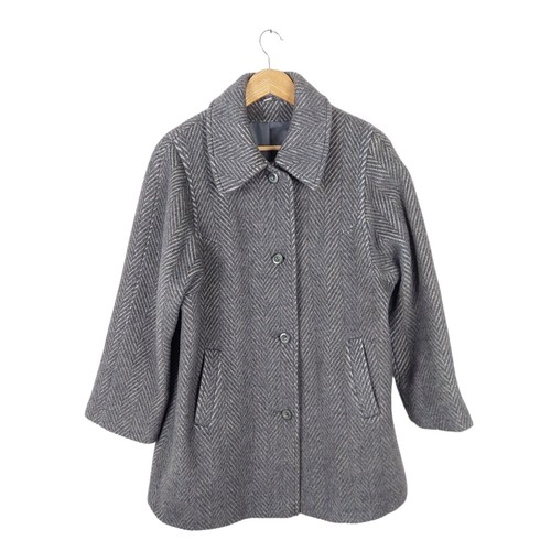 Llama wool blend - wool, grey
