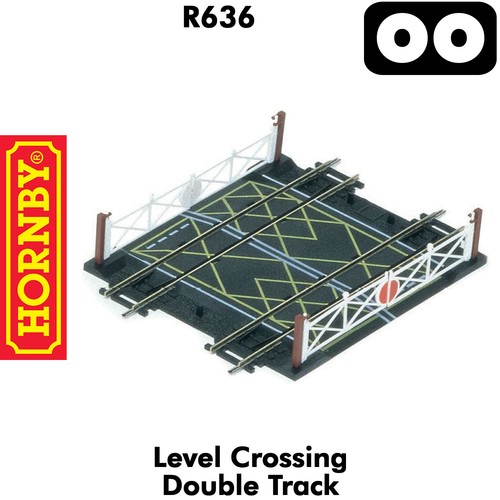 Level crossing with lights - level, and