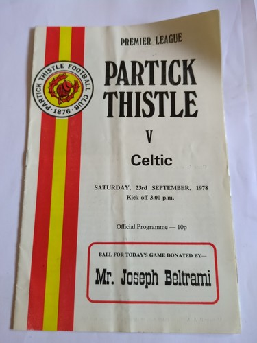Partick thistle celtic - thistle, 23