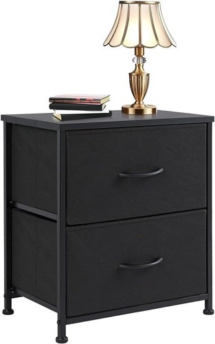 Nightstand with fabric - nightstand, 2