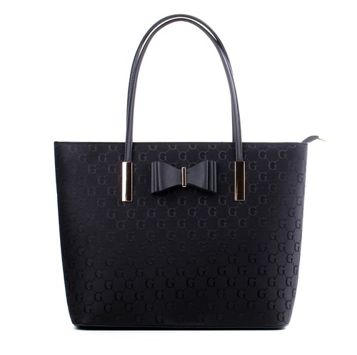 Women large black tote bag - bag, for