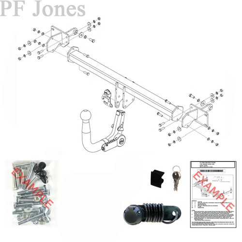 Pct towbar for mercedes - towbar,