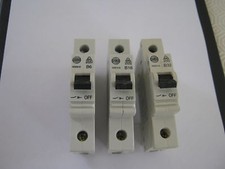WYLEX STOTZ NSB06-B B6 NSB16-B B16 NSB32-B B32 NSB40-B B40 MCB CIRCUIT BREAKERS