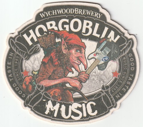 Beer mat wychwood brewery - -,