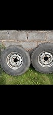 Wolf/Defender Heavy Duty Land Rover Genuine Wheel Rims Set Of 4ANR4583) Used.