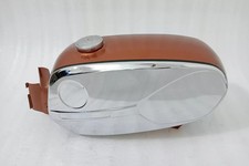 Zündapp KS 50 Super Sport Type 517-20 Chrome & Gold Painted Petrol Tank 1971