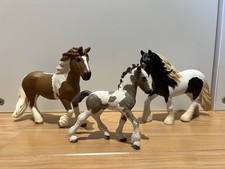 Retired Schleich Tinker Gypsy Cob Family 2014/2016