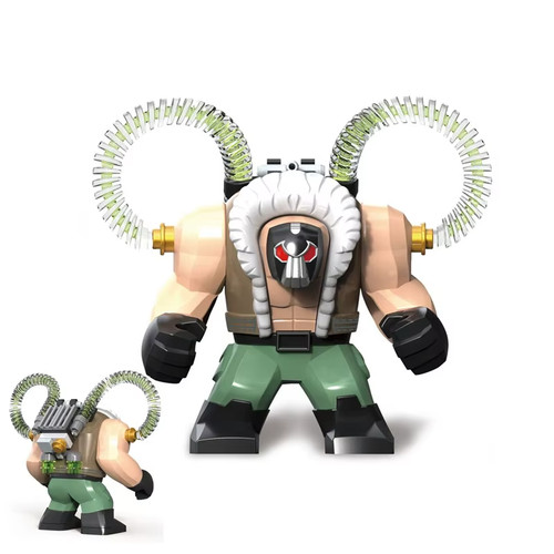 Custom lego bane - custom, figure