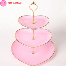 3-Tier Heart Shaped Cake Stand