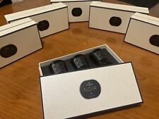 PARKS LONDON NOIR   BLACK GLASS CANDLES 3 X 80G GIFT SET(OUD)