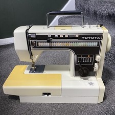 Toyota Model 7001 Vintage Electric Sewing Machine Rare