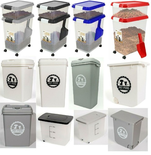 Plastic pet food storage - plastic,