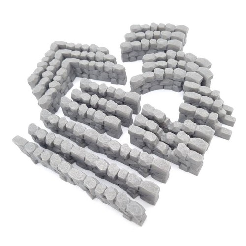 Stone wall boundary set lotr - stone,