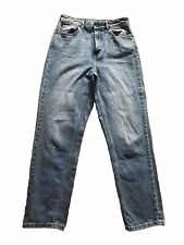 Jack Wills Jeans High Rise Straight Leg Blue Size 28R Ex/Condition