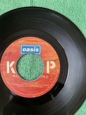 Oasis All Around the World/ The Fame 7” Vinyl Single