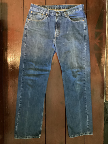 Levi 751 men blue straight - 751,