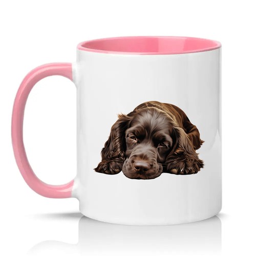 Brown cocker spaniel dog - cocker,
