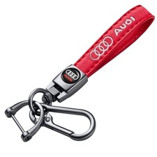 Genuine Leather Car Keychain