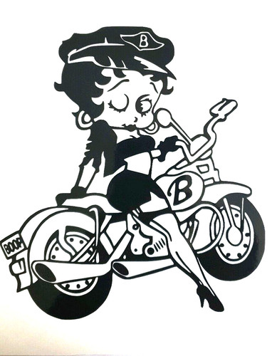 Betty boop decal vinyl - betty,
