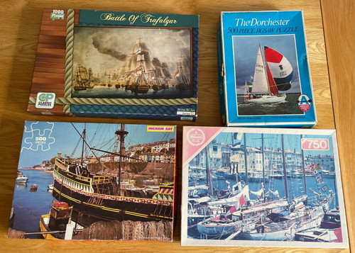 Boat jigsaws - 4,