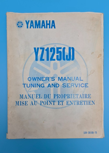 1982 yamaha 125 - yz,